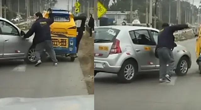 Choferes se atacan en San Juan de Lurigancho y sus vehículos terminan destruidos. Choferes se atacan en San Juan de Lurigancho y sus vehículos terminan destruidos.
