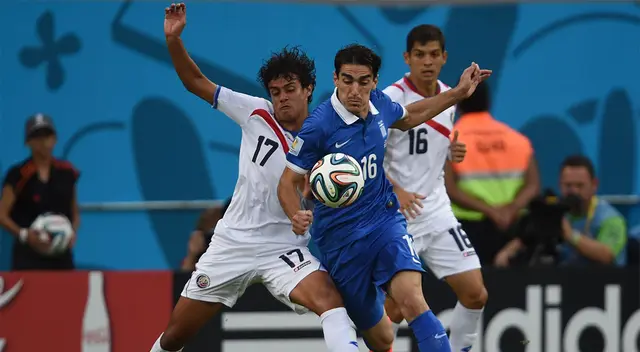 Costa Rica venció a Grecia en el Mundial de Fútbol 2014