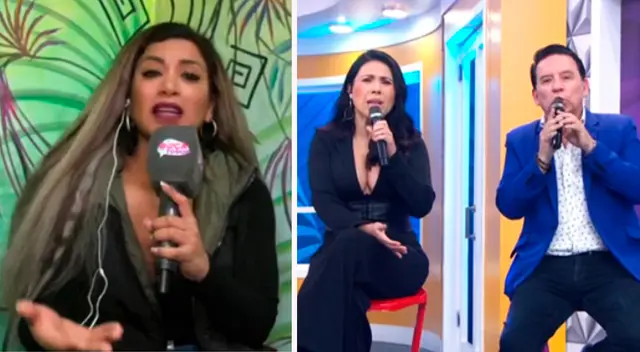 Paula Arias molesta al aclarar imágenes con Eduardo Rabanal.