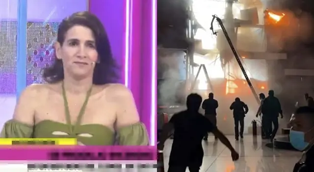 Gigi Mitre se mostró muy apenada por el reciente incendio en Latina. Gigi Mitre se mostró muy apenada por el reciente incendio en Latina.
