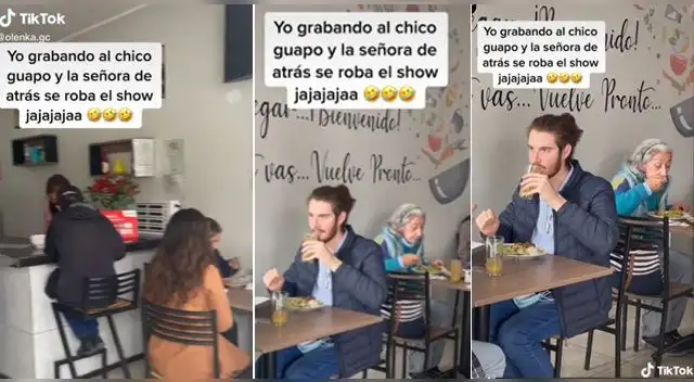 La escena se ha vuelto viral en las redes sociales.