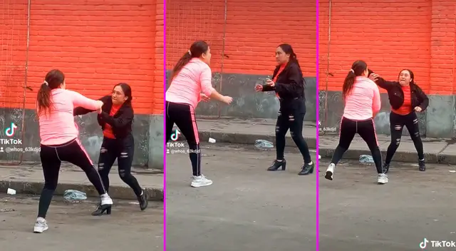 Las mujeres se citaron en la Av. Aviación en La Victoria. Las mujeres se citaron en la Av. Aviación en La Victoria.