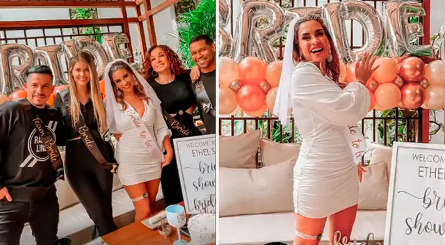 Ethel Pozo disfrutó junto a sus compañeros.