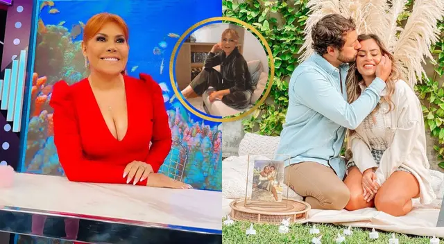 Magaly Medina sobre quien costeará la boda de Ethel Pozo y Julián Alexander