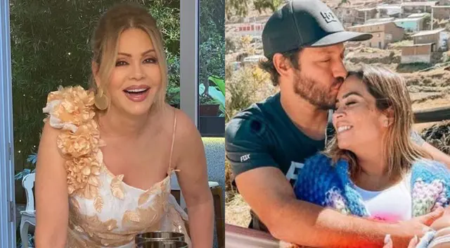 Gisela Valcárcel manda saludo a Ethel Pozo y Julián Alexander días previos a la boda