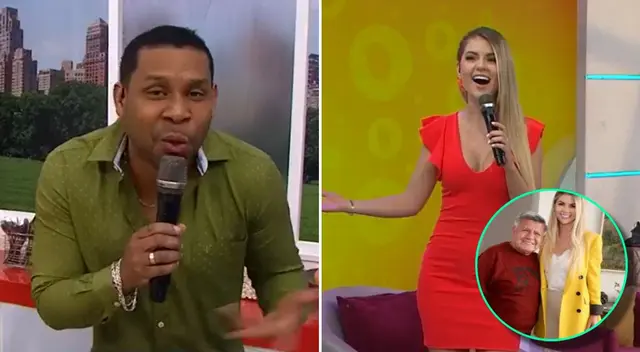 Edson Dávila tomó de punto a Brunella Horna por el padre de su novio Richard Acuña.