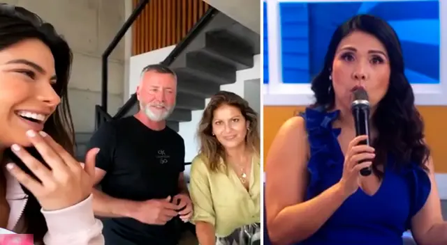 Tula Rodríguez sorprendida con papá de Beto Da Silva.