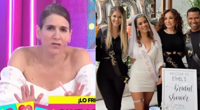 Ethel Pozo se casará en 2 días con Julián Alexander