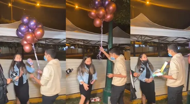 Peculiar escena de los jóvenes en TikTok generó diversas reacciones en los usuarios. Peculiar escena de los jóvenes en TikTok generó diversas reacciones en los usuarios.