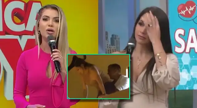 Brunella Horna y Melissa Klug se vieron enfrascadas en llamativa pelea.