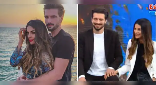 Fiorella Rodríguez y su novio se presentan en Magaly.