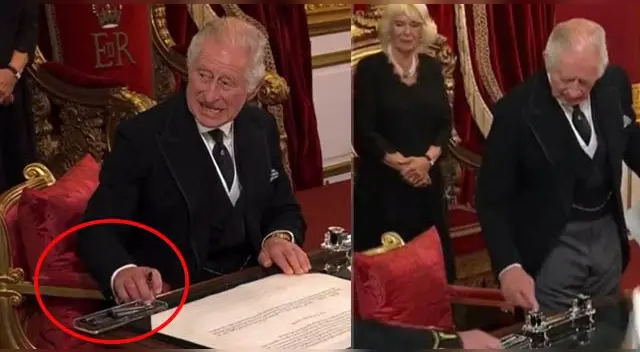 Así fue la inesperada actitud del hijo de la reina Isabel II durante su proclamación como rey del trono británico.