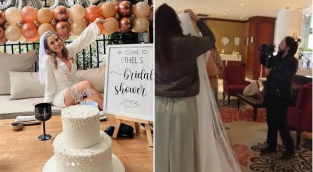 Ethel Pozo está casi lista para su boda