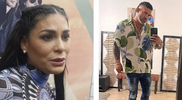 Evelyn Vela molesta con Valery Burga.