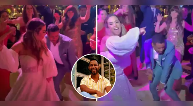 Giselo en la boda de Ethel Pozo. Giselo en la boda de Ethel Pozo.