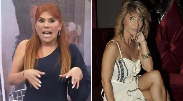 Olenka Zimmermann cuadra a Magaly Medina.