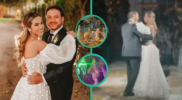 Filtraron fotos del matrimonio de Ethel y Julián.