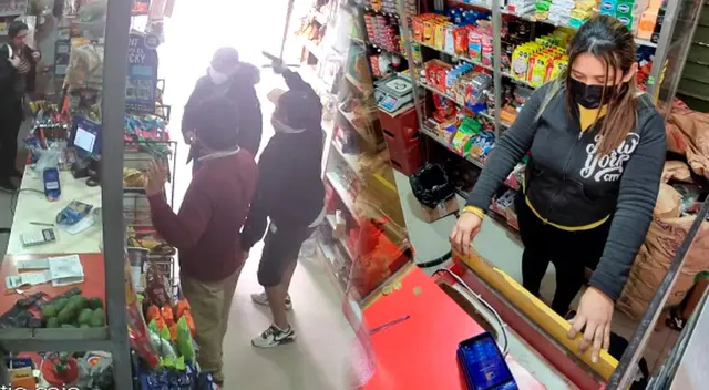 Hampones robaron en local ubicado cerca a la comisaría Laura Caller.