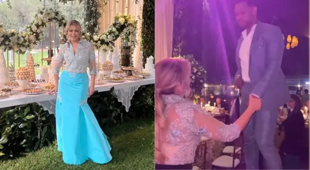 Gisela Valcárcel llevó al altar a su hija Ethel Pozo