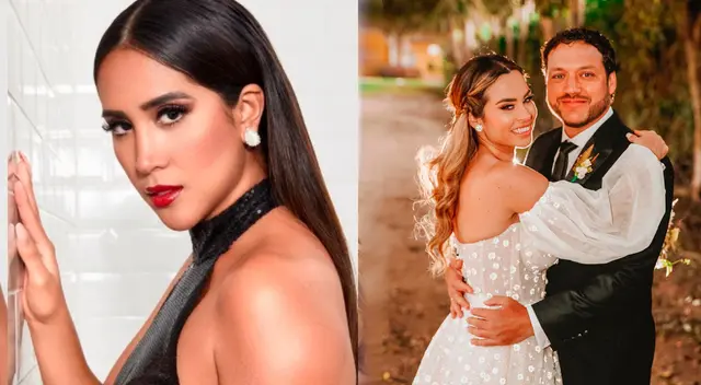 Melissa Paredes les desea la mejor a Ethel Pozo y Julián Alexander tras matrimonio.