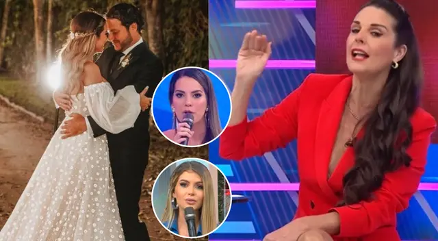 Rebeca Escribens advierte a Valeria Piazza y Brunella Horna Rebeca Escribens advierte a Valeria Piazza y Brunella Horna