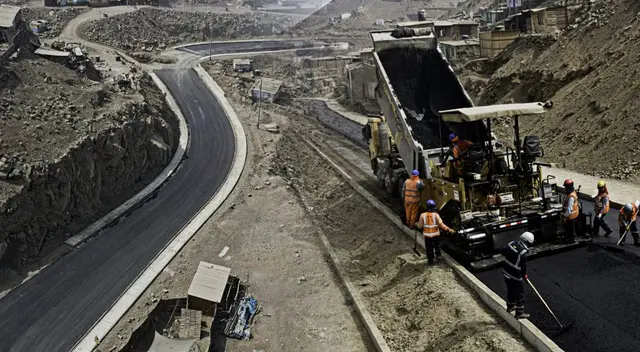 La encargada de llevar a cabo la vía de Pasamayito es la empresa china 'Railway'