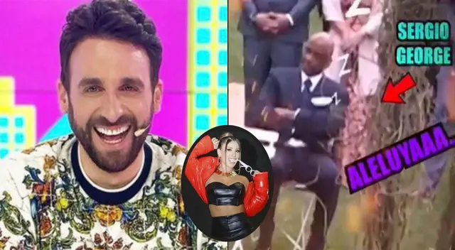 Peluchín comentó sobre Sergio George tras quedarse dormido en ceremonia.