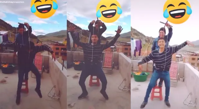 El Tiktok lo hizo en la azotea de su casa. El Tiktok lo hizo en la azotea de su casa.