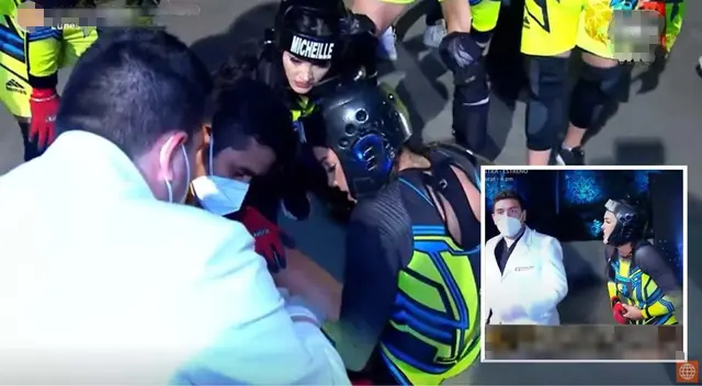 Paloma Fiuza sufre lesión en Esto es guerra.