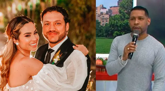 Giselo: Revelan que se encerró en baño en boda de Ethel Pozo porque se le rompió el pantalón Giselo: Revelan que se encerró en baño en boda de Ethel Pozo porque se le rompió el pantalón