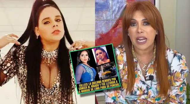 La expareja de Alfredo Zambrano, Giuliana Rengifo, explotó ante las noticias que dicen que murió.