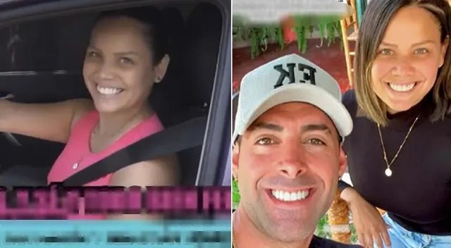 Andrea San Martín se muestra feliz tras separación.