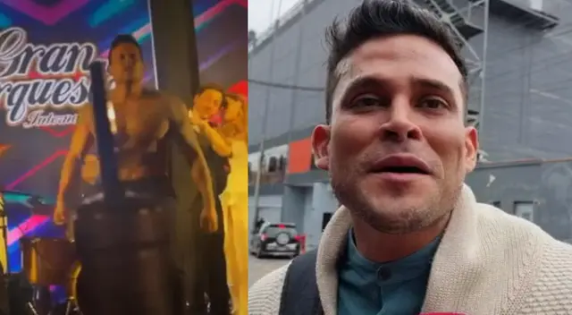 Christian Domínguez defiende el 'calateo' que hizo en boda de Ethel Pozo