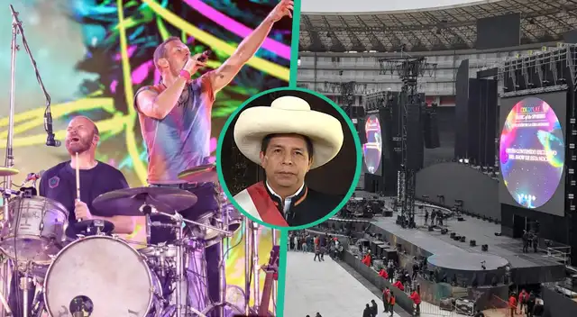 Piden que Pedro Castillo declare feriado por concierto de Coldplay.