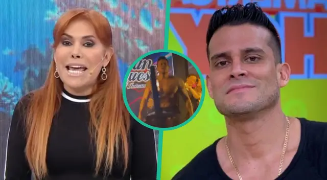 Magaly habló del show de Christian.