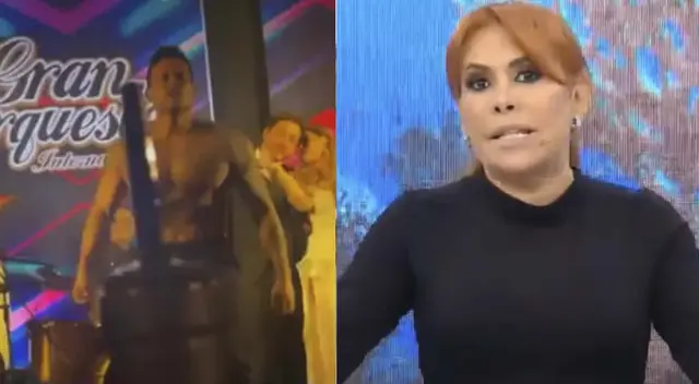 Magaly Medina cuestiona duramente a Christian Domínguez.