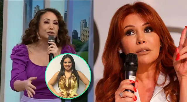 Janet Barboza se fue con todo al hablar de Magaly Medina.