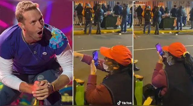 La escena se ha vuelto viral en las redes sociales.