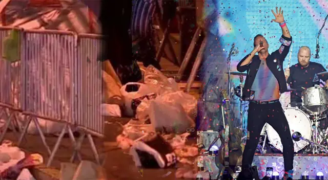 Arrojan basura en exteriores del Estadio Nacional antes y después del concierto de Codlplay. Arrojan basura en exteriores del Estadio Nacional antes y después del concierto de Codlplay.
