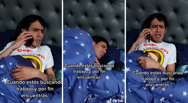 Joven pidió que lo llamen después para el trabajo.