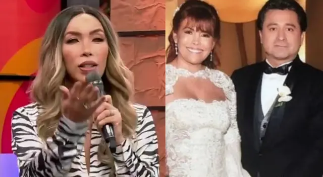 Estilista cuestiona vestido de Magaly Medina en su boda