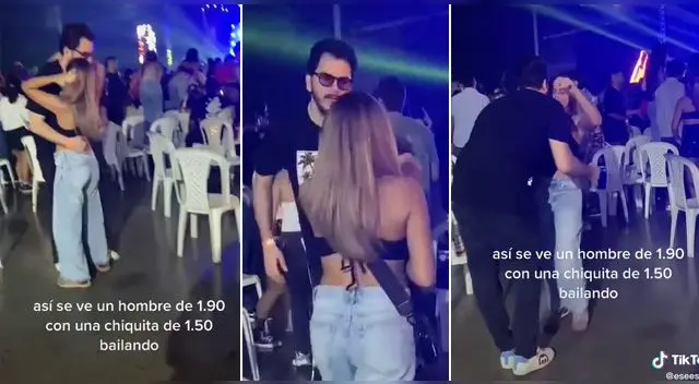 La escena se ha vuelto viral en las redes sociales.