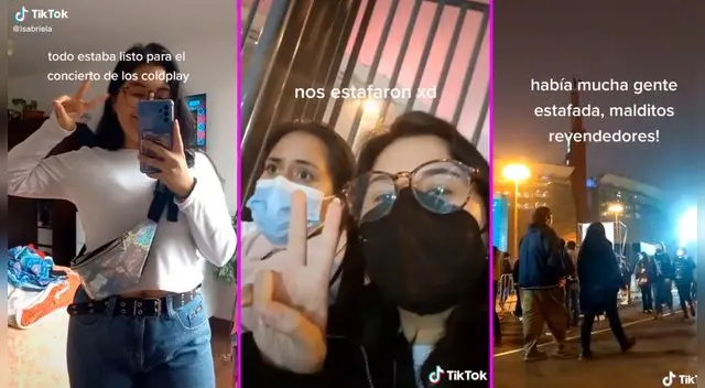 Las jóvenes quisieron pasar un momento agradable en el concierto de Coldplay, pero todo salió mal. Las jóvenes quisieron pasar un momento agradable en el concierto de Coldplay, pero todo salió mal.