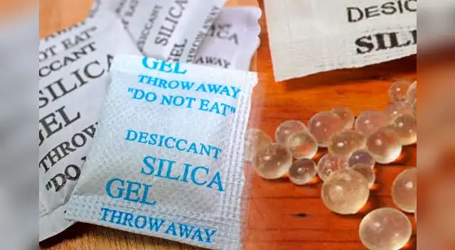 Las bolsitas de gel de sílice protegen los productos tecnológicos y manufacturados de la humedad. Las bolsitas de gel de sílice protegen los productos tecnológicos y manufacturados de la humedad.