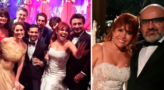Magaly Medina video le recuerdan detalles de su boda.