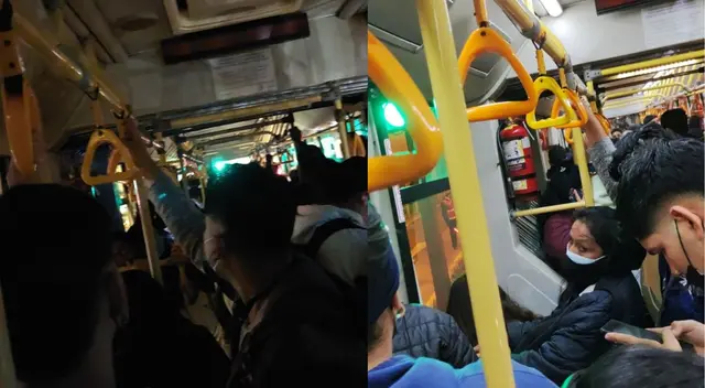 Los pasajeros estuvieron más de 15 minutos encerrados en la unidad. Los pasajeros estuvieron más de 15 minutos encerrados en la unidad.