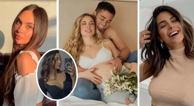 Natalie Vértiz, Valery Revello e Ivana Yturbe felicitan a la parejita. Natalie Vértiz, Valery Revello e Ivana Yturbe felicitan a la parejita.