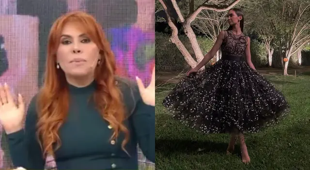 Magaly Medina comentó sobre el look de Natalie Vértiz Magaly Medina comentó sobre el look de Natalie Vértiz