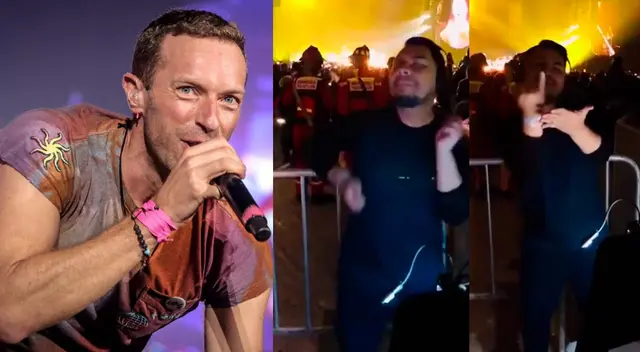 Interpretación de lengua de señas en concierto de Coldplay, entusiasmo a los peruanos. Interpretación de lengua de señas en concierto de Coldplay, entusiasmo a los peruanos.