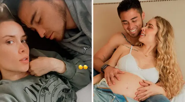 Ale Venturo emocionada por su embarazo.